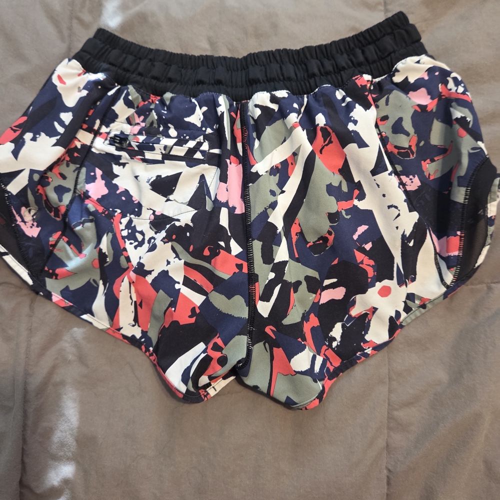 Lululemon Shorts with Abstract Print
